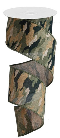 2.5"X10YD CAMOUFLAGE/ROYAL (AW)