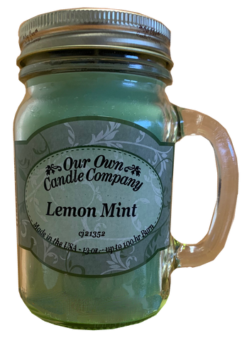 Lemon Mint Mason Jar