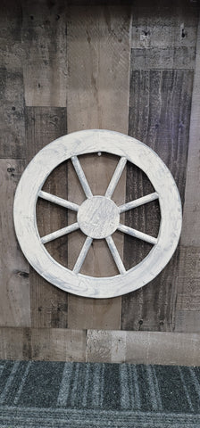 HANDCRAFTED WAGON WHEEL 16"