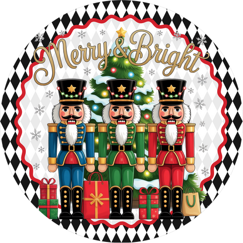 NUTCRACKER 10" METAL SIGN