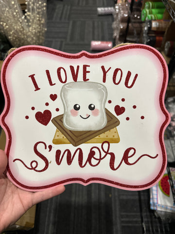 10.5"LX9"H I LOVE YOU S’MORE