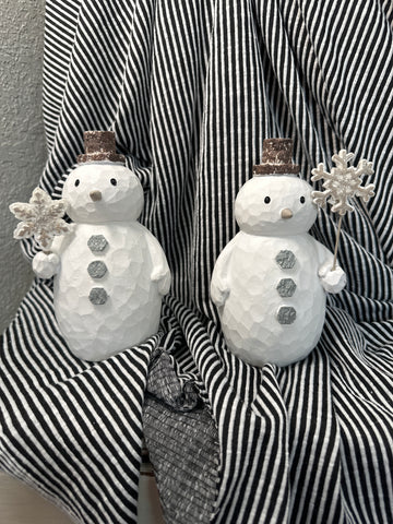 6” SNOWMAN W/ SNOWFLAKE