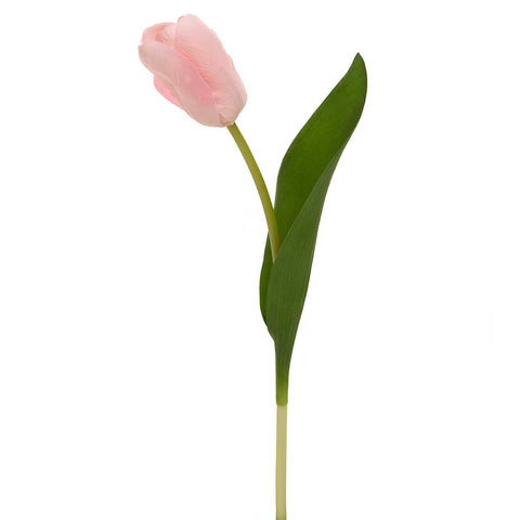 STEM DUTCH TULIP PINK 2IN X 14IN REAL TOUCH