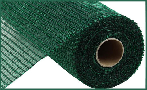 10"X10YD HORIZONTAL WIDE STRIPE MESH HUNTER GREEN