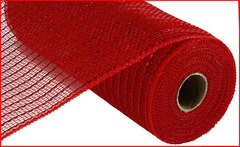 10.25"X10YD MATTE WIDE FOIL MESH RED