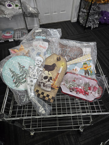 Christmas, Fall, Halloween Sign Box 1