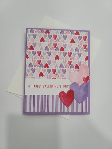 Valentines Day Card Loads of Hearts