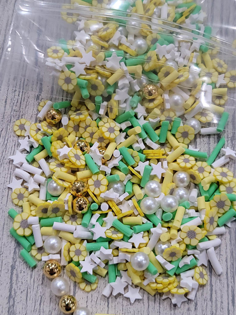 SUNFLOWER AND PEARL SPRINKLES 1oz BAG Waterman's Loft