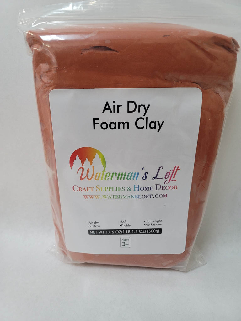 WATERMAN'S LOFT AIR DRY FOAM CLAY - CLAY – Waterman's Loft