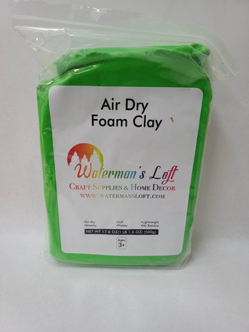 WATERMAN'S LOFT AIR DRY FOAM CLAY GREEN