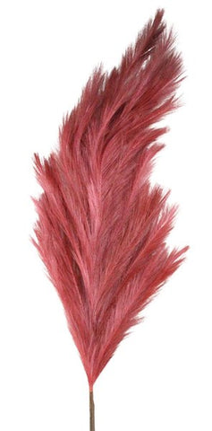 45.25"L FEATHER REED SPRAY RED