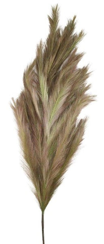 45.25"L FEATHER REED SPRAY GREEN/RED